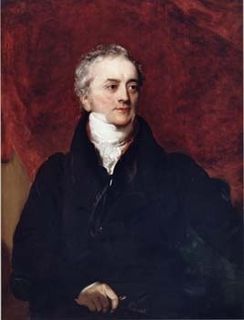 Painted portrait of a man looking to his left, dressed in black with a white scarf around his neck.